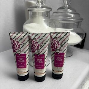 Bath and body works Emily in Paris champagne in Paris lot of 3